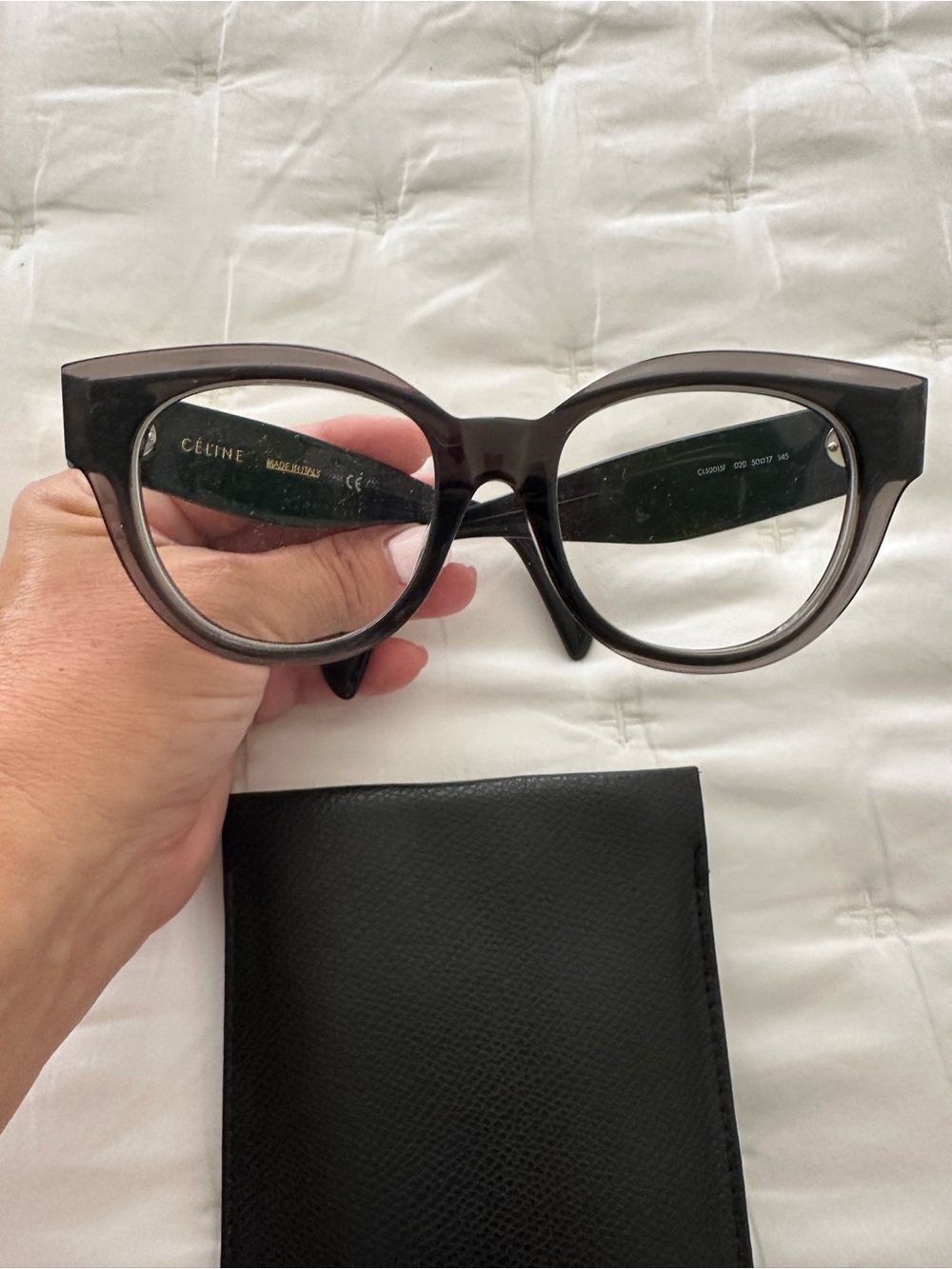 Celine Black Cat-Eye frames